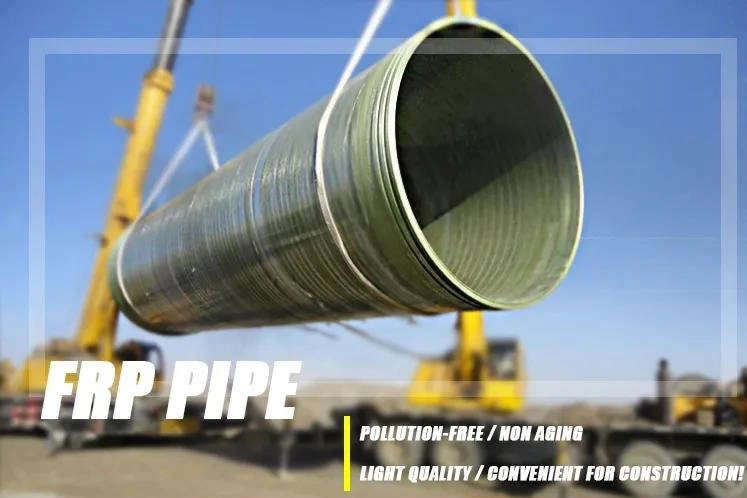 Factory Wholesale Cheap Price for GRP Pipes FRP 3000 mm Dia Pipe and Fitting